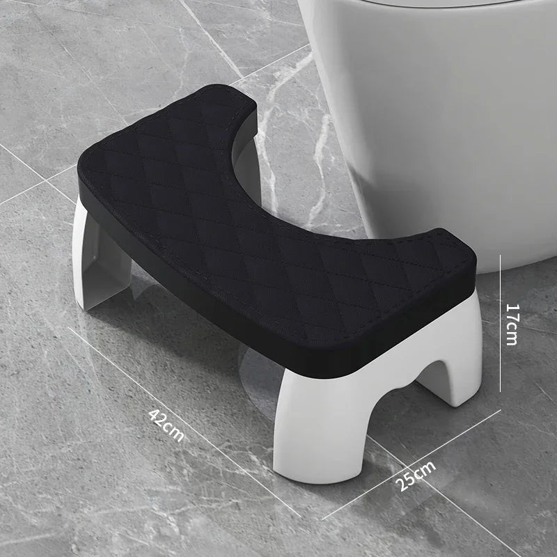 1 Taburete de inodoro en cuclillas extraíble antideslizante, portátil, multifuncional para el hogar, accesorios de baño