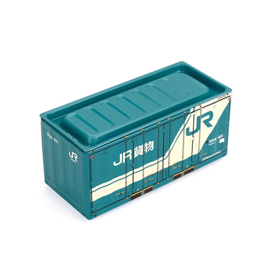 Mini caja de almacenamiento de hierro, mini caja de hierro de escritorio, modelo de mini contenedor, decoración creativa, coleccionar artículos pequeños, regalos de Navidad