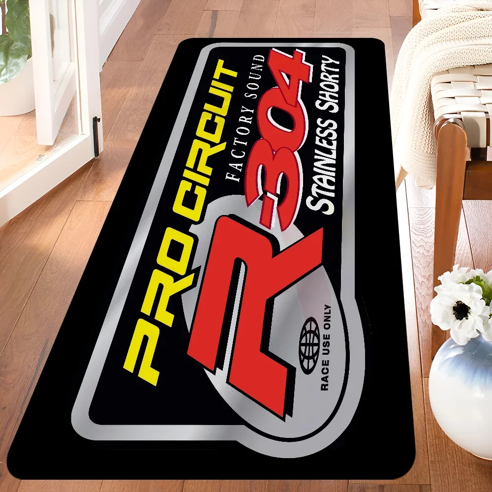 VIKAMA Tapis Long en Flanelle de Qualité Course Décoratif Antidérapant Doux Confortable Insonorisant Chambre Canapé Chevet Tapis Long Décoration Maison