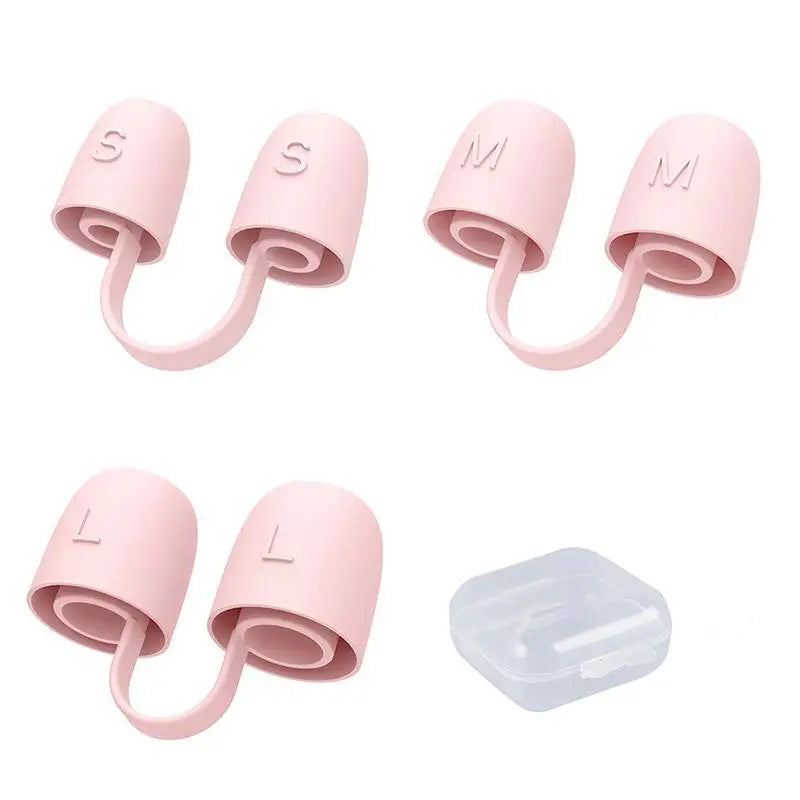 Silicone Nose Clip for Snoring | 3 Pack Nasal Dilator Strips for Better Sleep