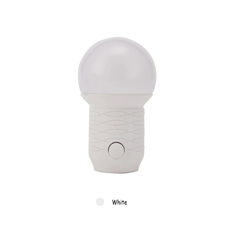 LED Night Light with Dimmer | 2-Color Eye Protection Lamp for Baby Nursing and Sleep