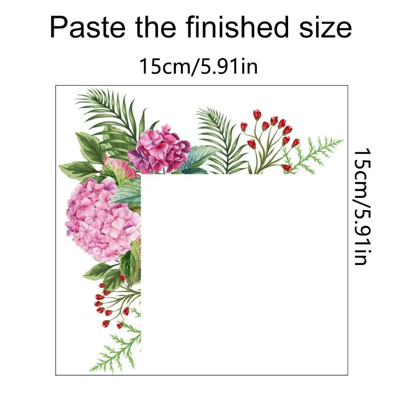 Flower Switch Sticker Decorative Wall Stickers | Waterproof Vinyl Wall Decor