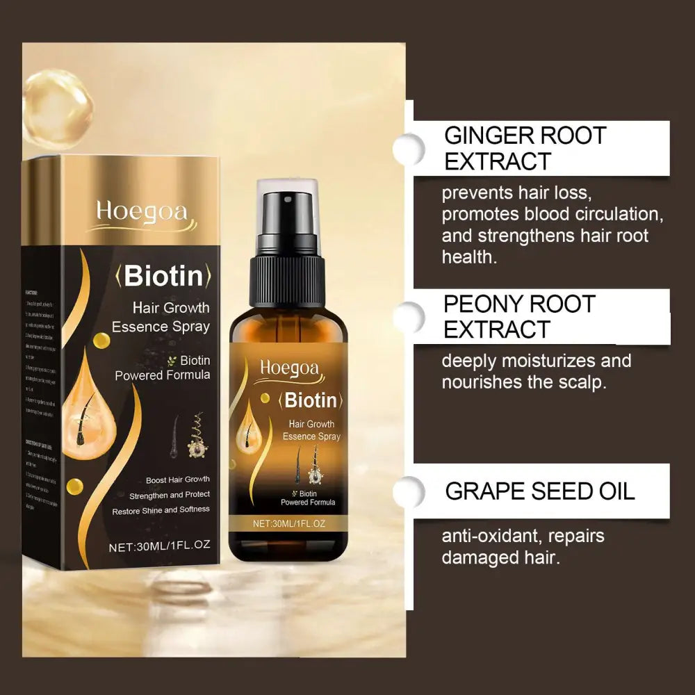 Biotin Hair Care Spray for Tough Hair