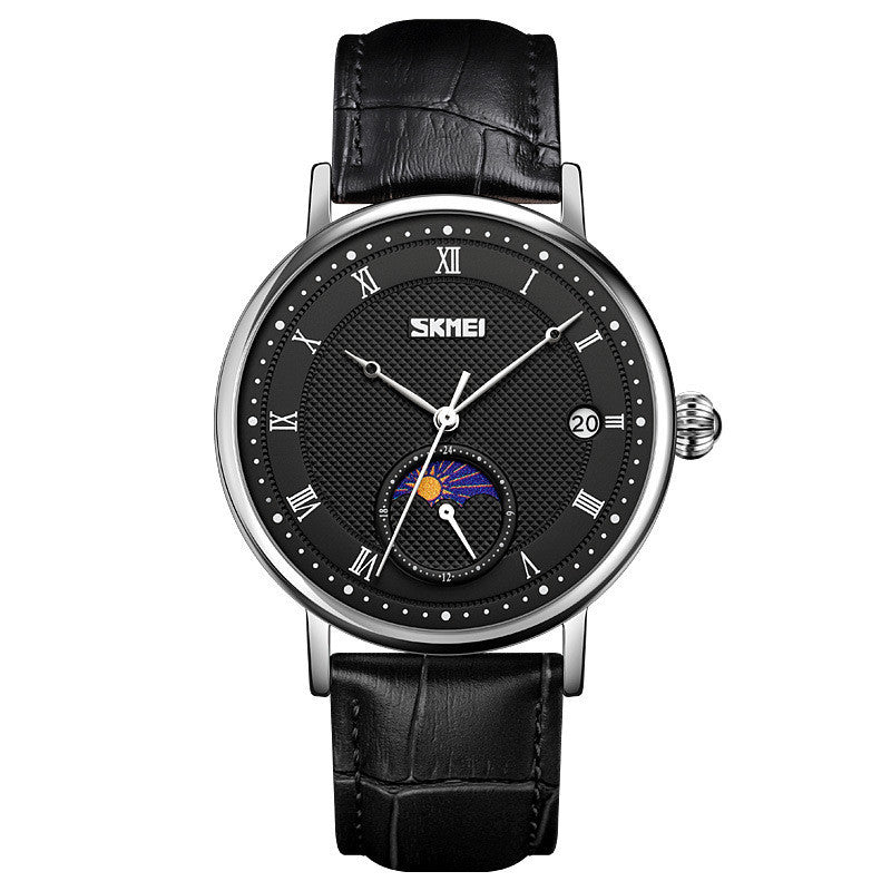 Men's Watch Quartz Watch Waterproof Belt