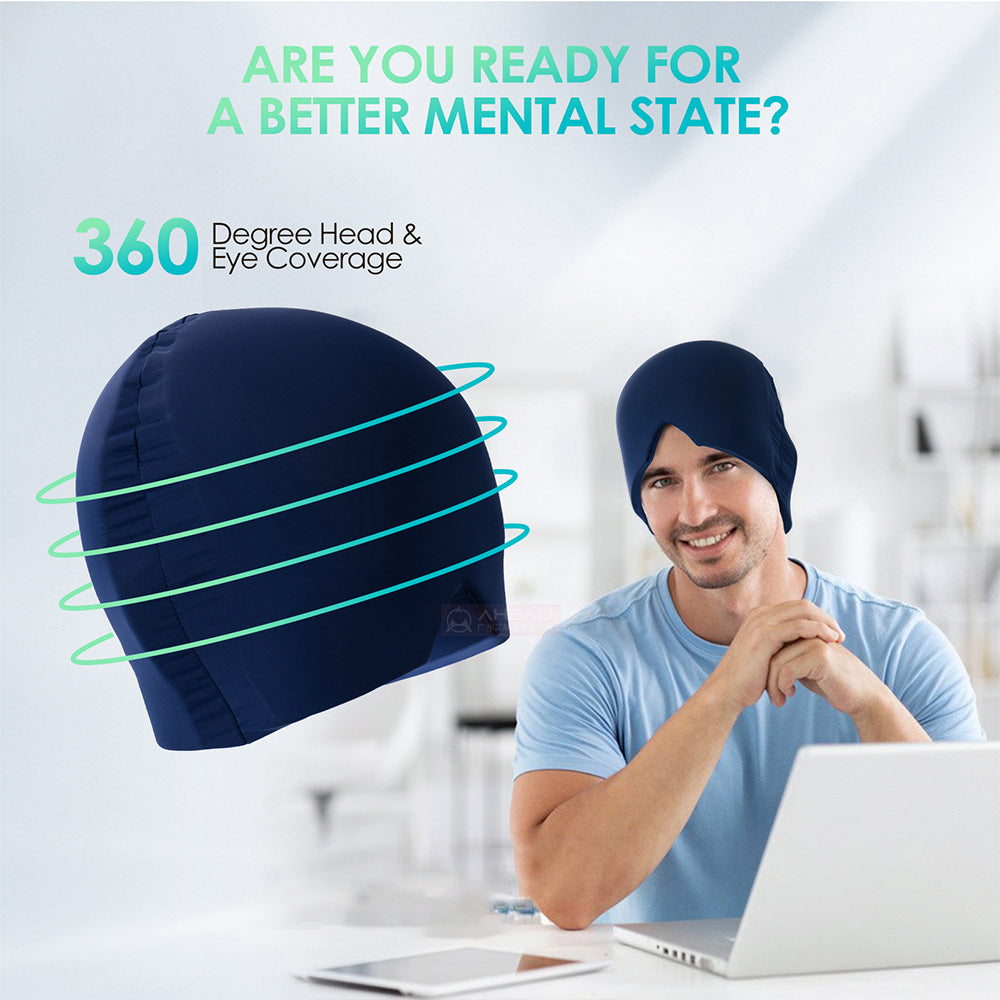 Gorro Retráctil de Gel Frío para Aliviar el Dolor de Cabeza
