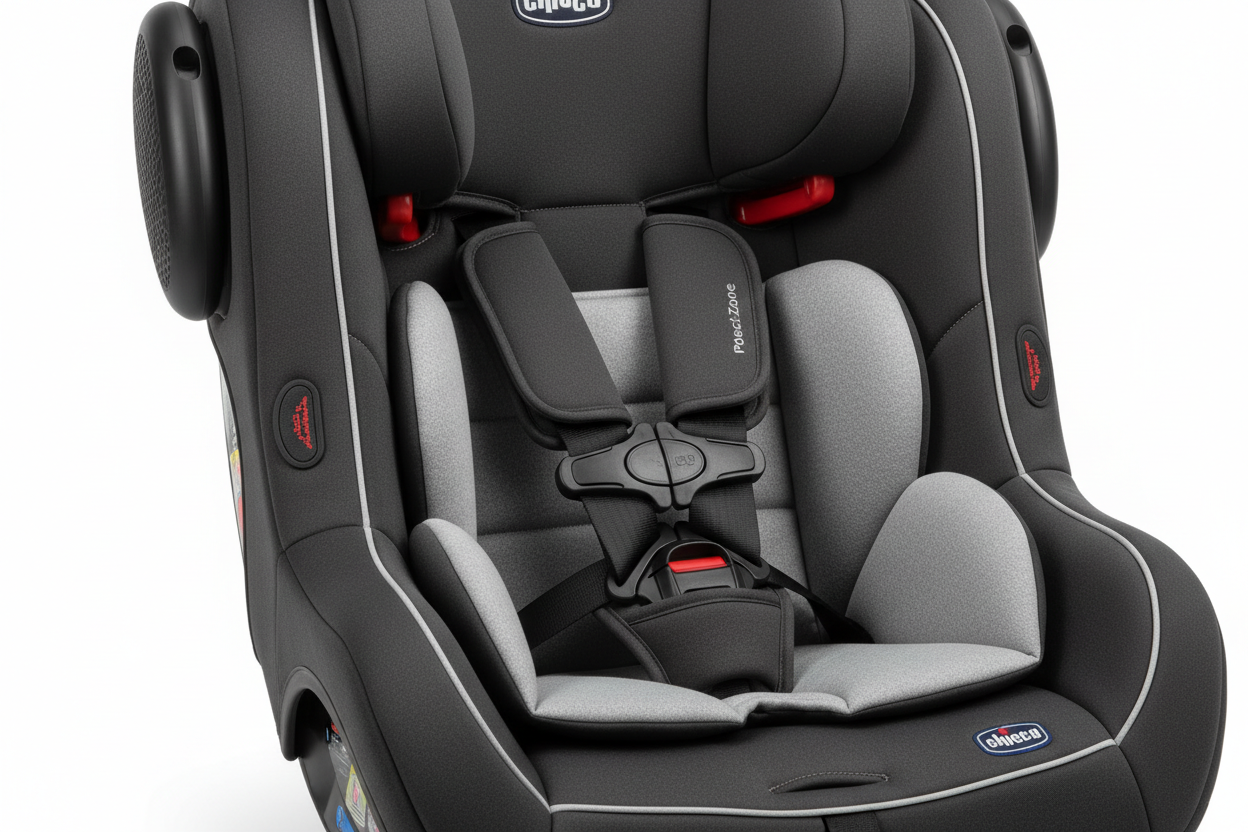 Car seat detail/padding close-up