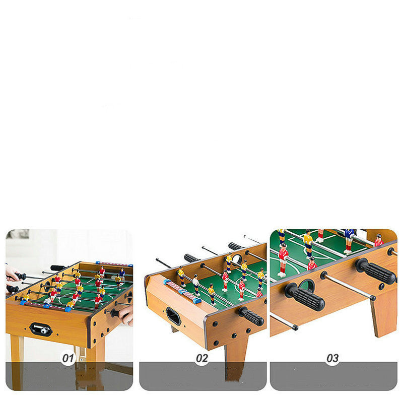 Partido de futbolín de mesa mini