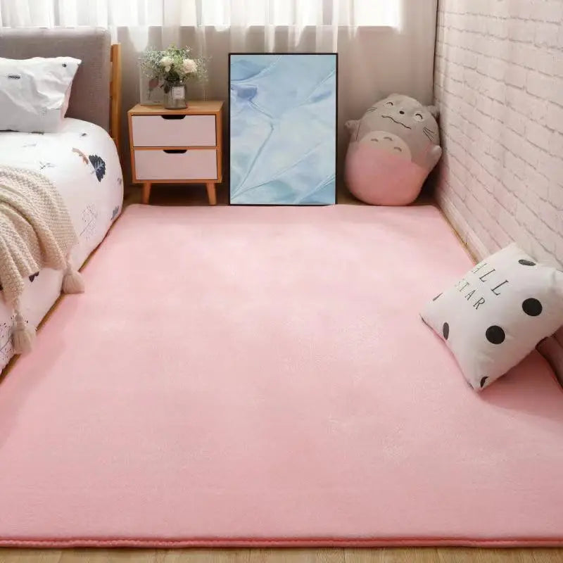 Beige Soft Plush Area Rug – 31.5" x 62.9" Fluffy Non-Slip Floor Rug for Living Room, Bedroom & Home Decor