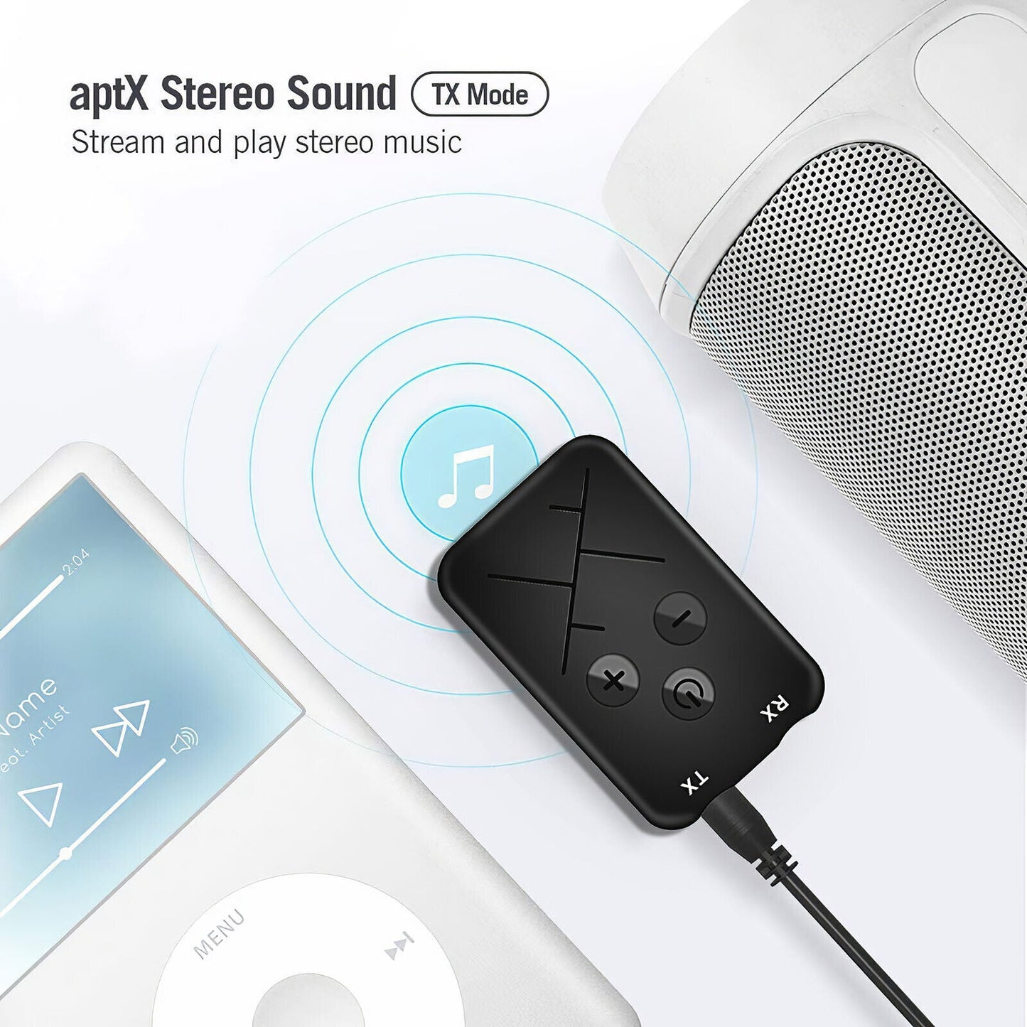 Wireless 2-in-1 Bluetooth Receiver Electronics