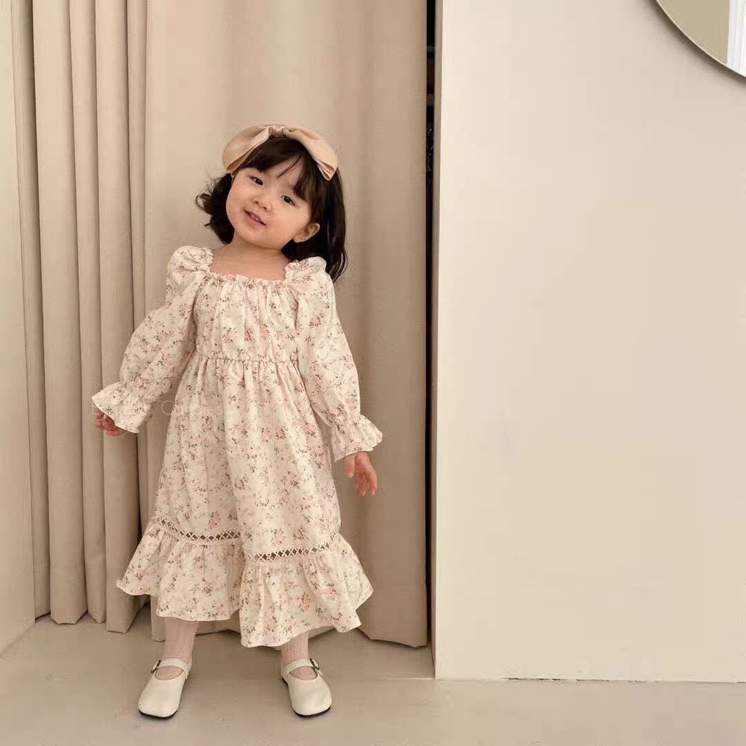 Robe coréenne pour enfants Robe de style fille