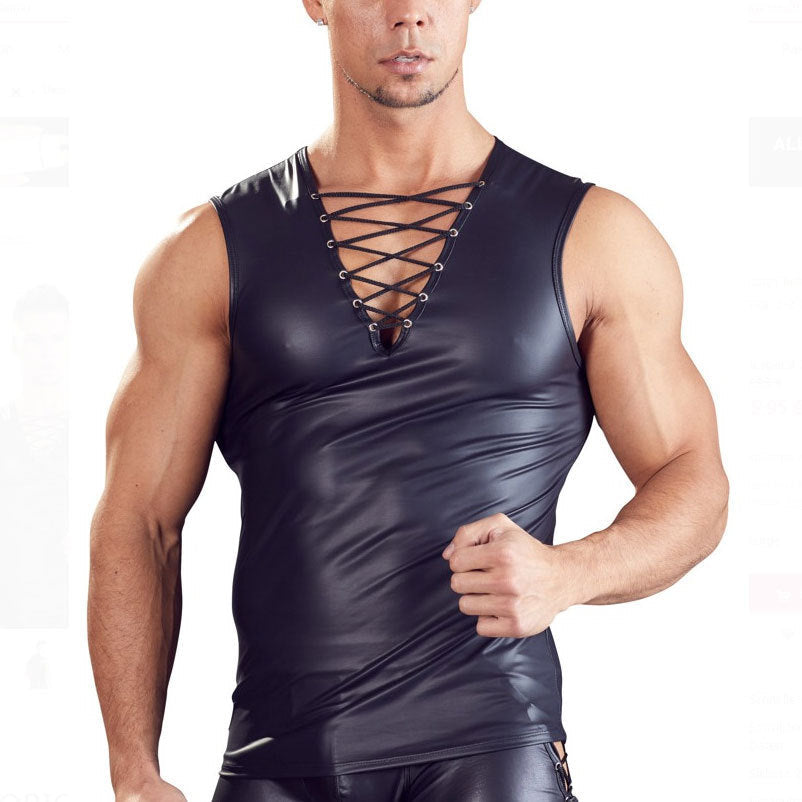Chaleco Sexy Talla Grande Ropa de Rendimiento para Hombre