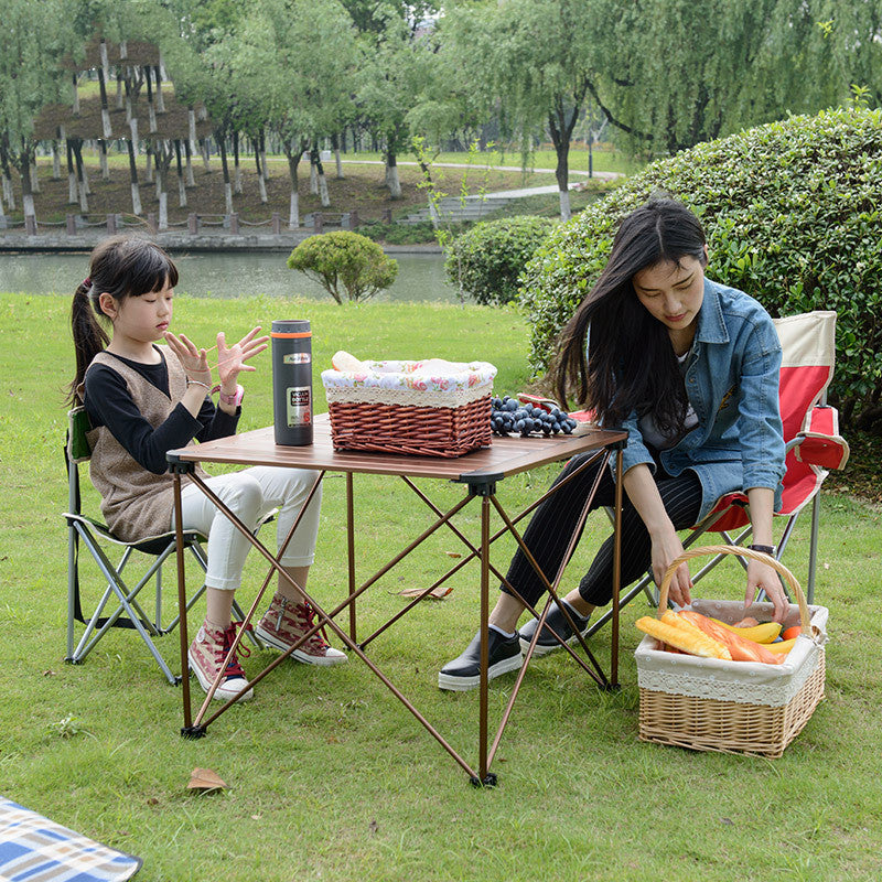 Table Chaise Tabouret Ensemble Portable Emballage Camping