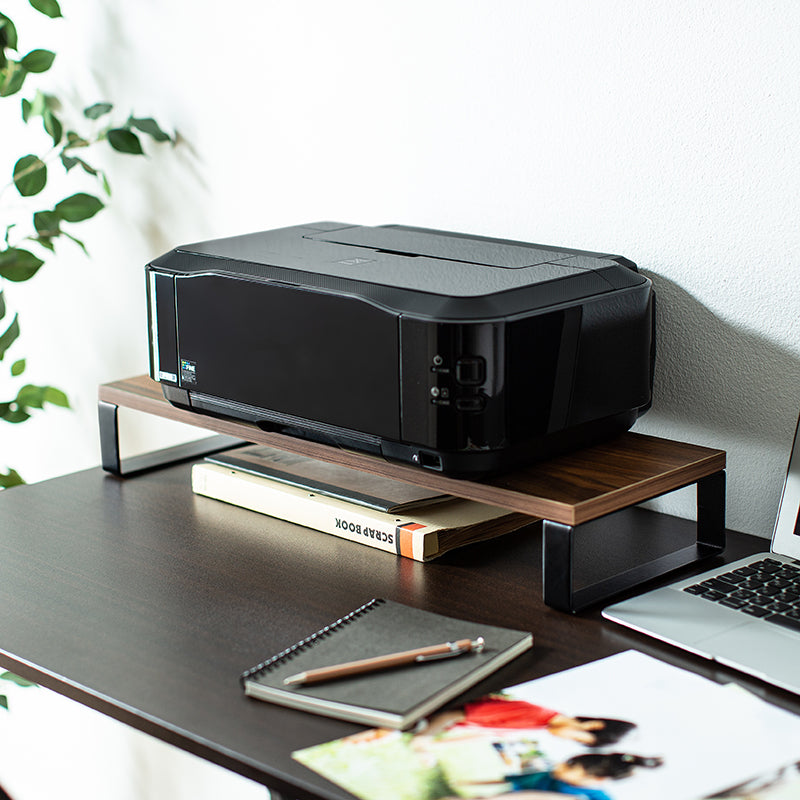 Base de escritorio con brazo para monitor de mesa elevada de ordenador