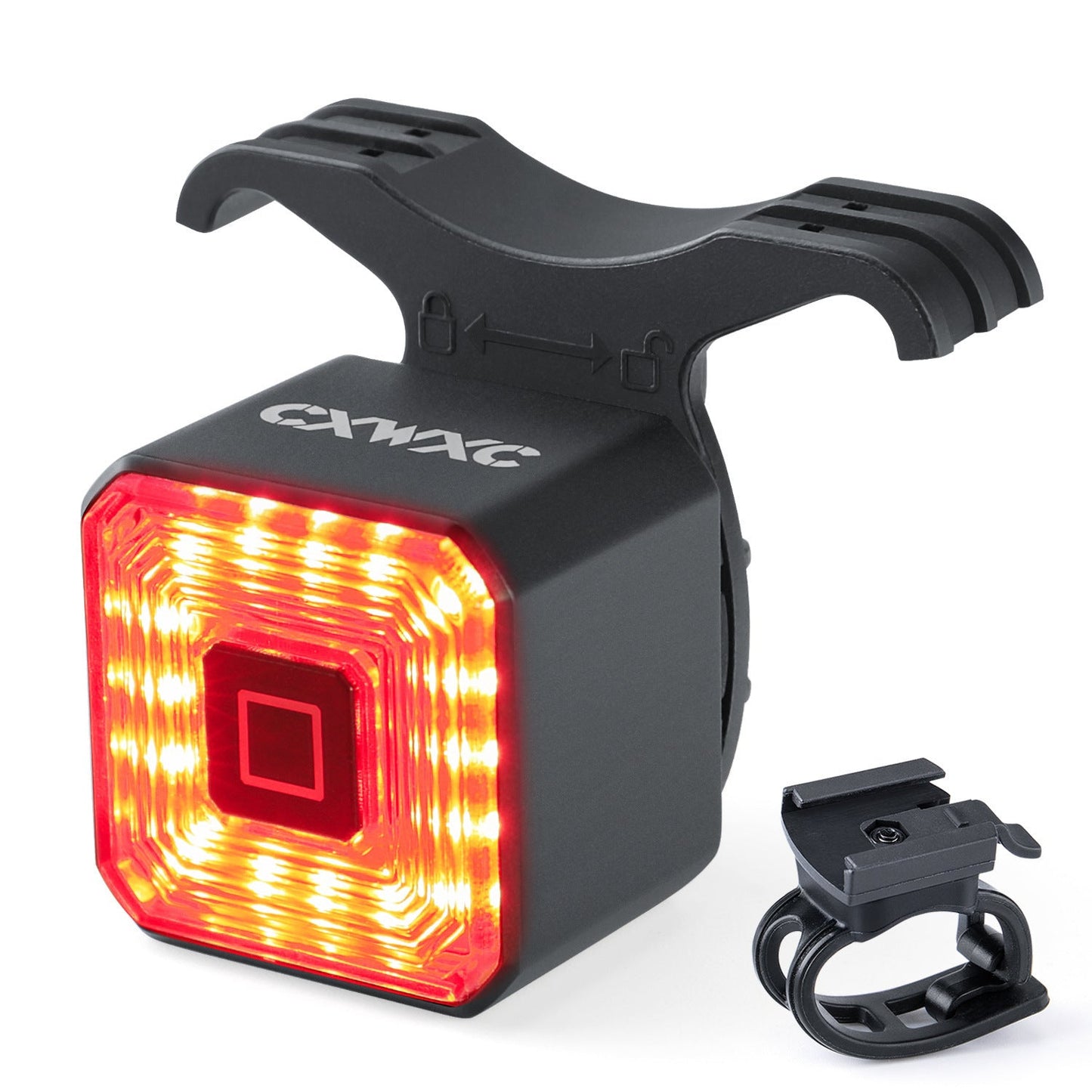 Feu arrière de frein intelligent pour VTT et vélo de route