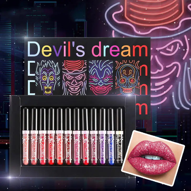 12-Piece Liquid Lipstick Set