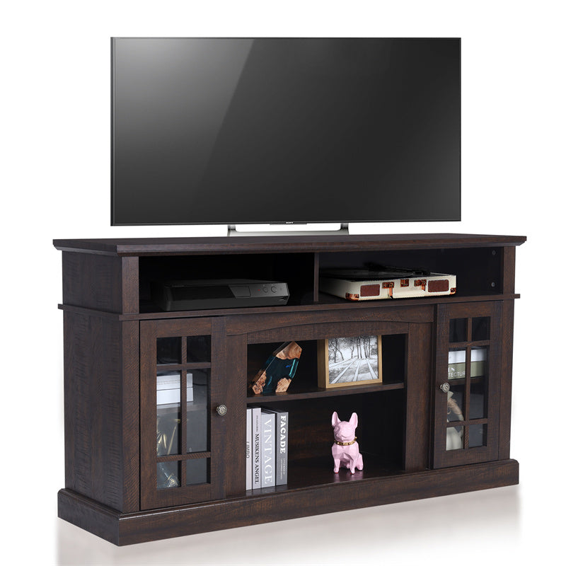 Meuble TV en bois de style vintage pour salon