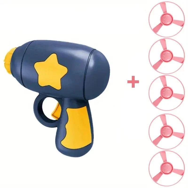 Funny Cat Toy Interactive Flying Disc Launcher