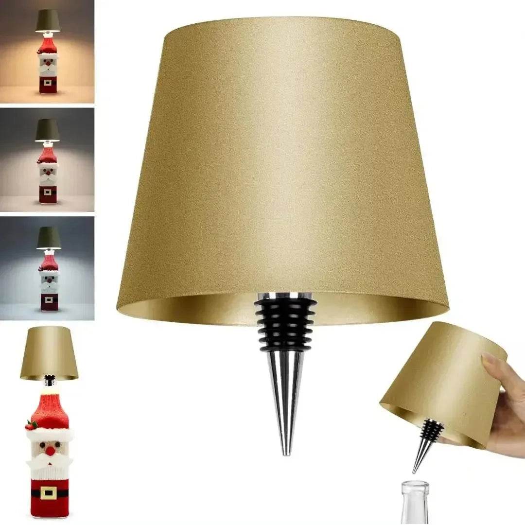 Incandescent Bulb PVC Bottle Night Lamp