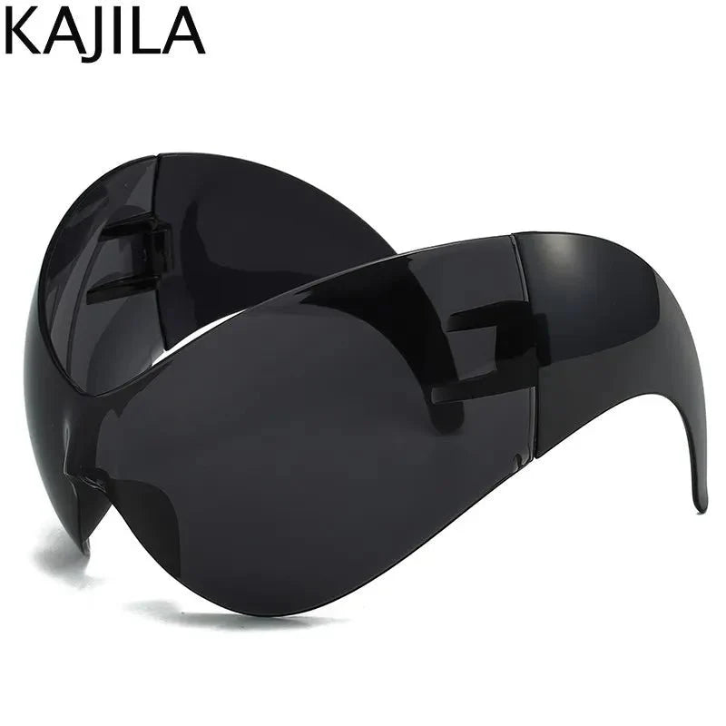 Oversized Sport Sunglasses | UV Protection Windproof Steampunk Goggles