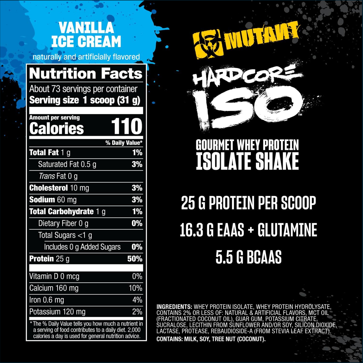 Mutant HardCore ISO, 5lbs