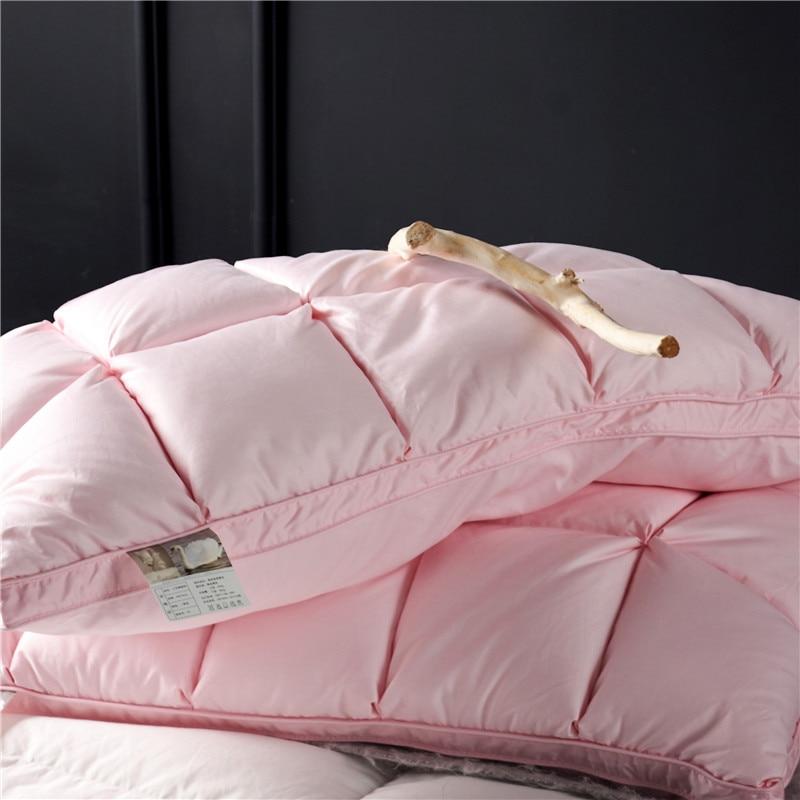 Lot de 2 oreillers en duvet d'oie Giancarlo