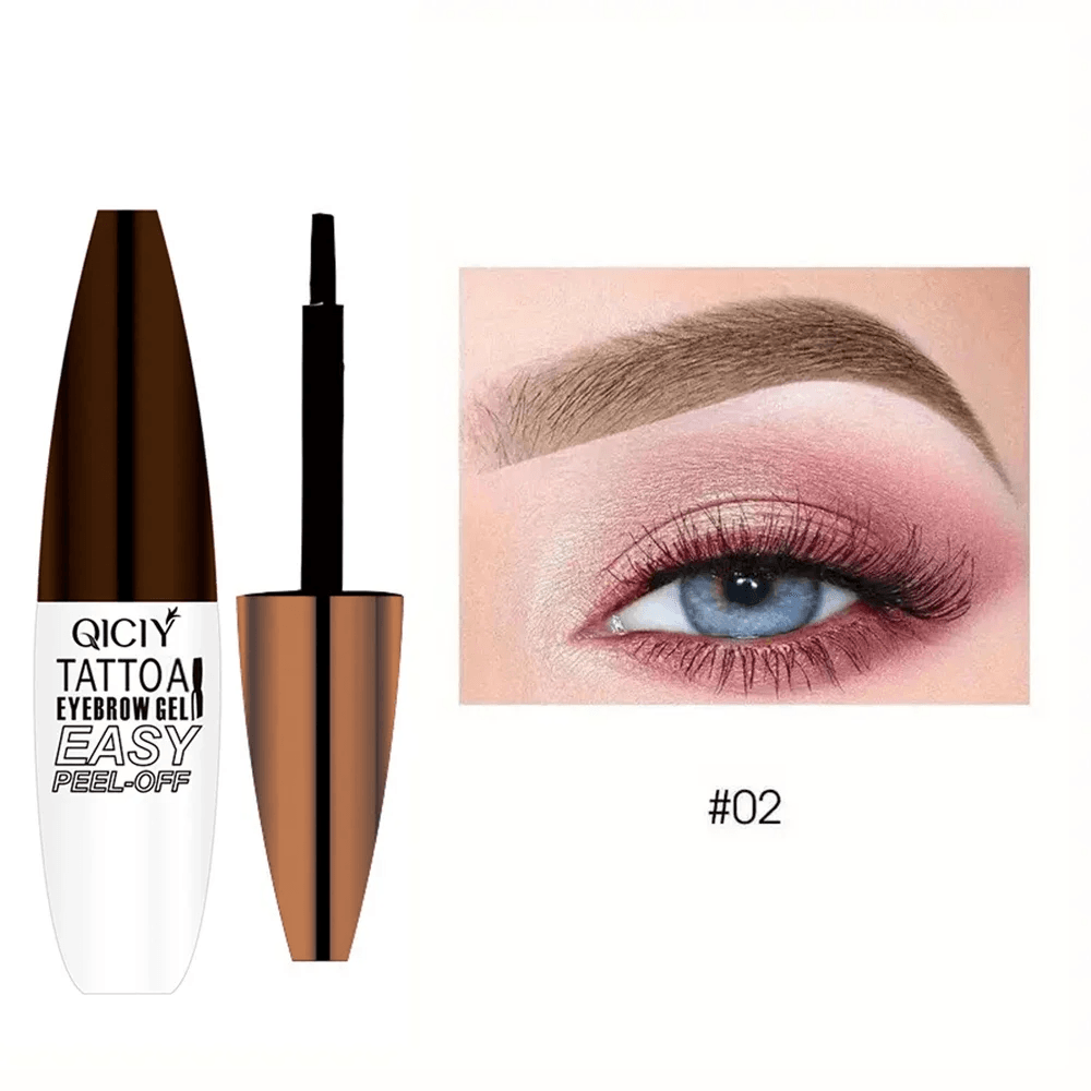 Easy Peel Off Eyebrow Gel Long-Lasting, Waterproof & Smudge Proof