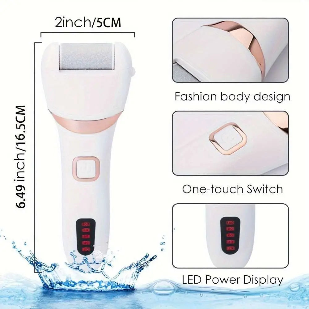 Rechargeable Electric Foot Pedicure Kit for Dead Skin