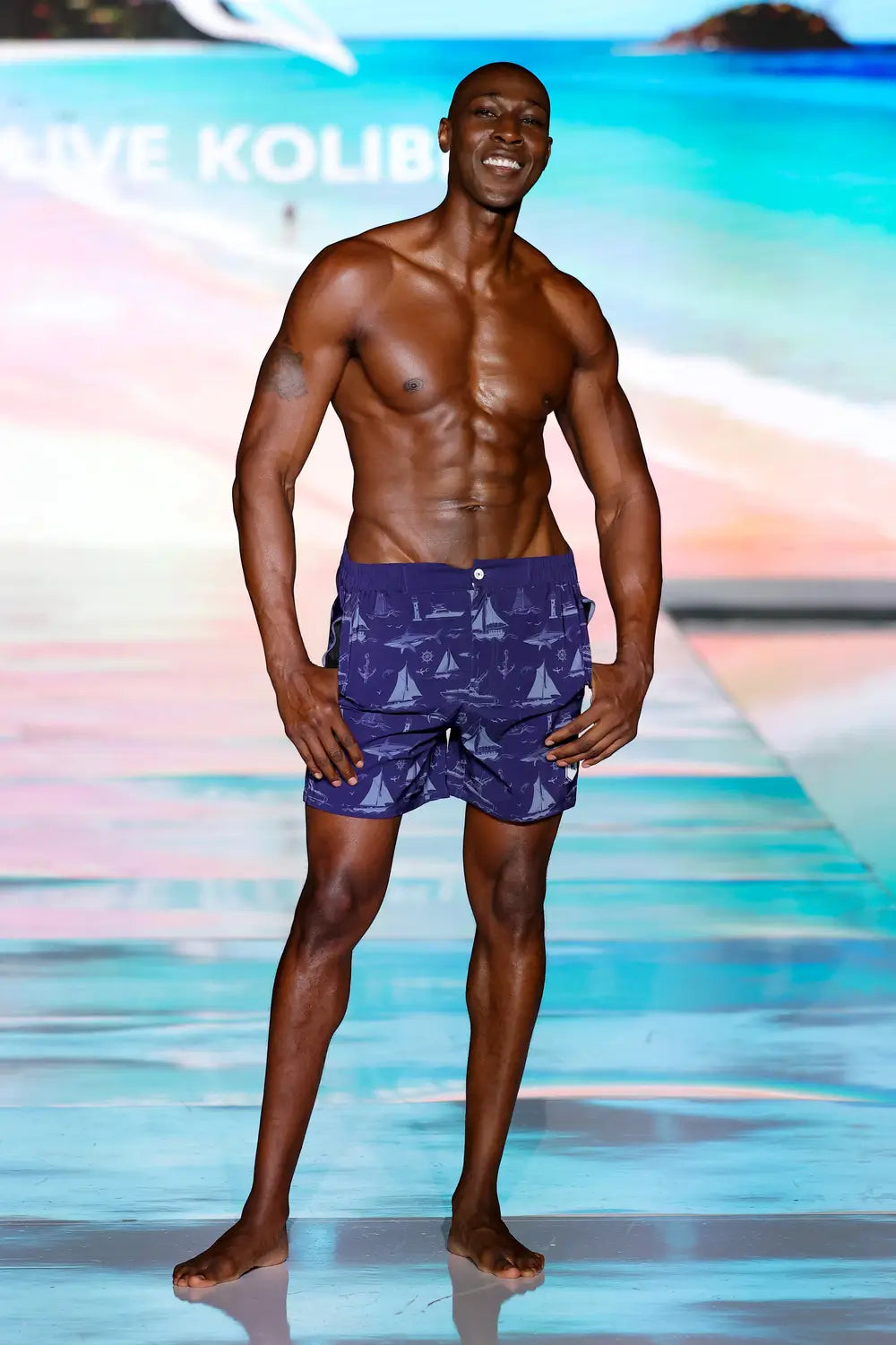 Men's El Capitán Sugar Skull Swim Trunks — Recycled Performance