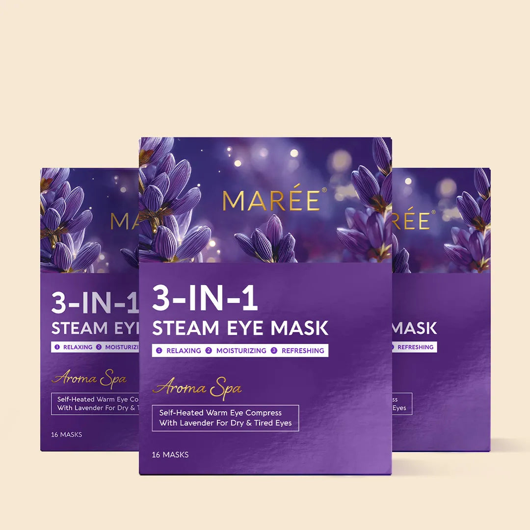 Mascarilla de vapor aromática para ojos