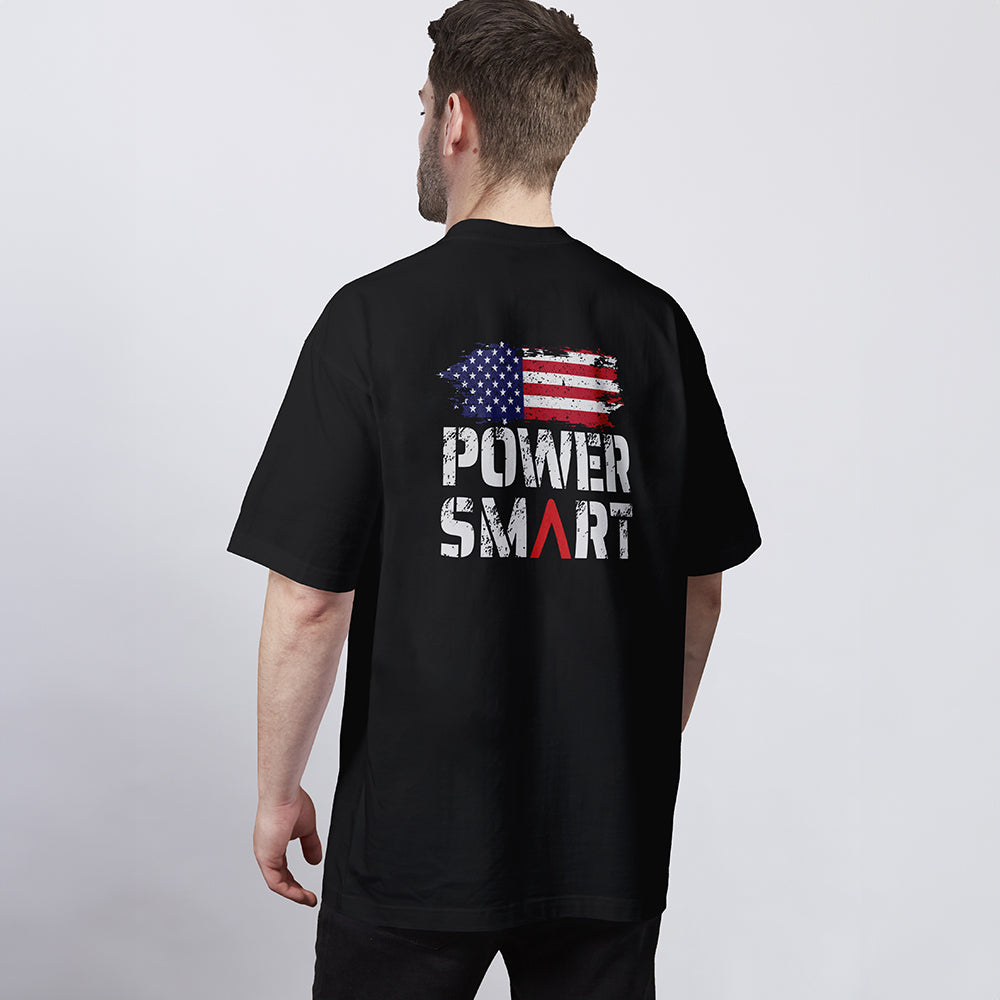 Camiseta negra PowerSmart