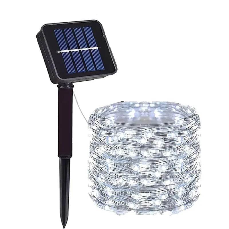 Solar Fairy String Lights – Outdoor Waterproof LED Garden & Patio Lights