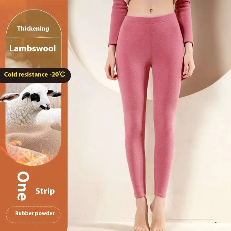 Women’s Warm Cashmere Fleece Lined Thermal Leggings
