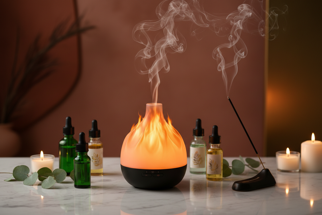 The Ultimate Guide to 3D Flame Diffusers & Aromatherapy – Transform Your Home with Scent & Light