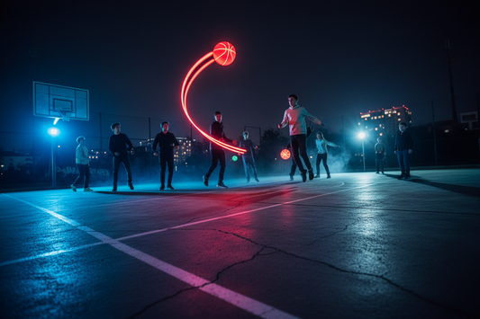 The Sports Ball That Lights Up the Night and Every Room It Enters