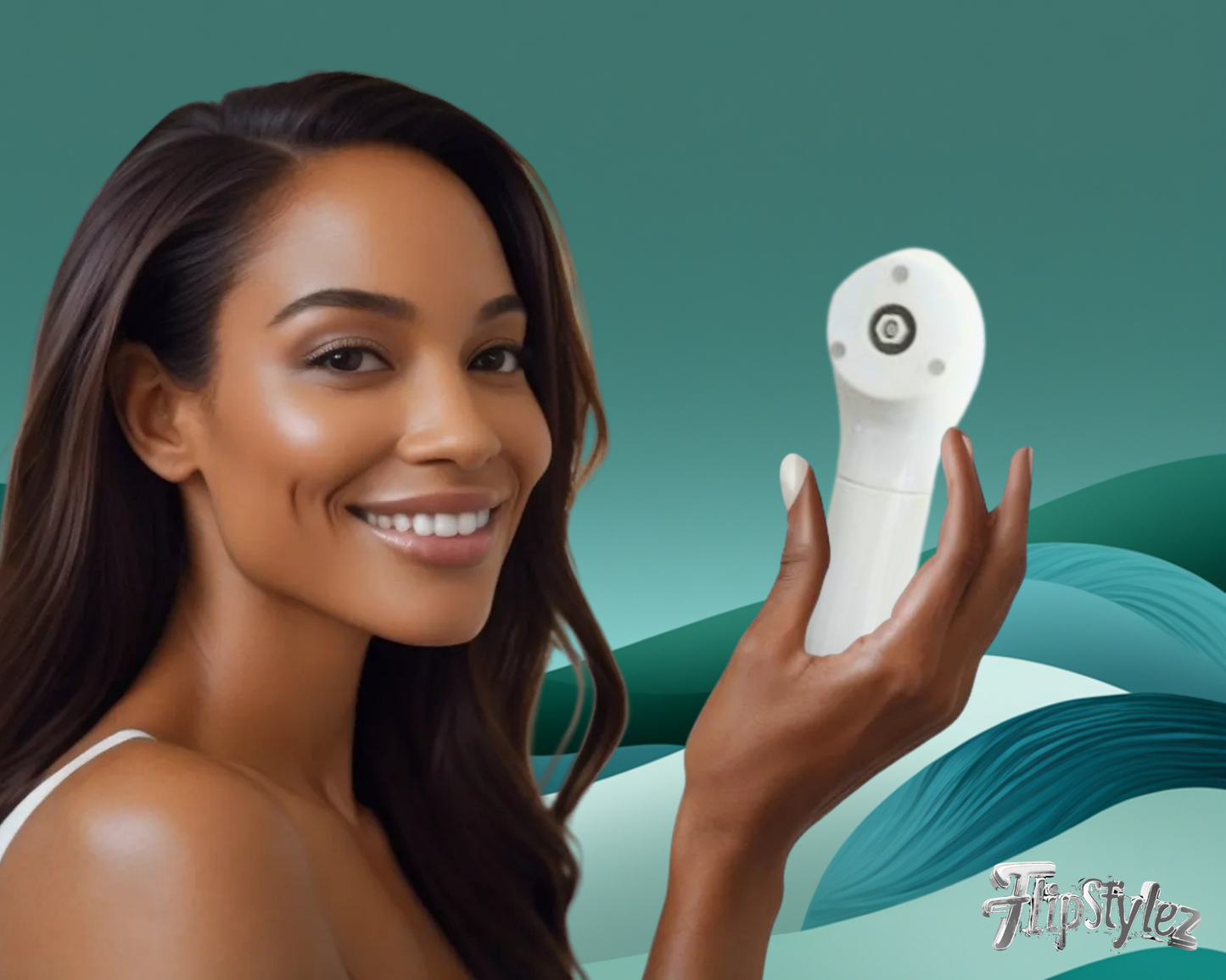 Limpiador facial eléctrico exfoliante premium para un cuidado radiante de la piel