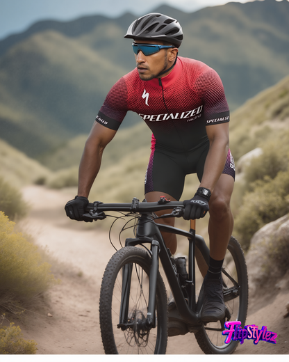 Combinaison cycliste de course unisexe spécialisée pour le VTT