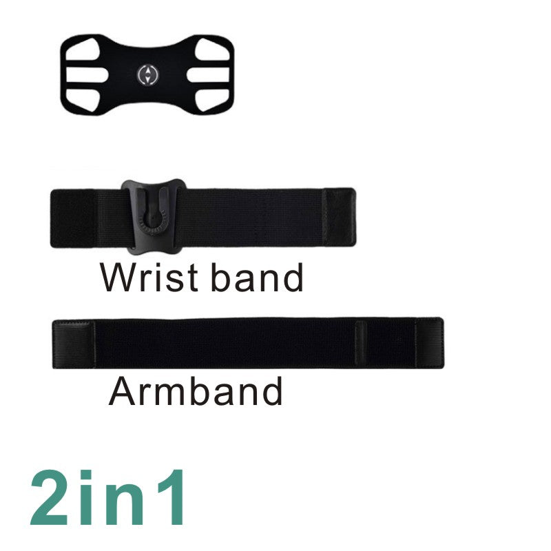Detachable Swivel Wrist & Arm Strap Sports Phone Case