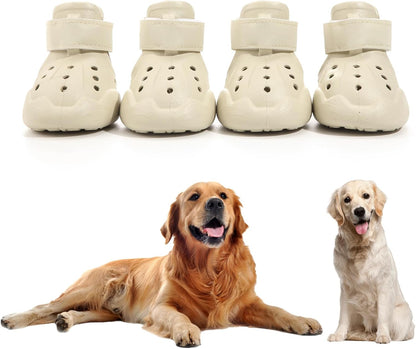 Indoor Dog Boots & Dog Shoes — Non-Slip Paw Protection (4-Pack)