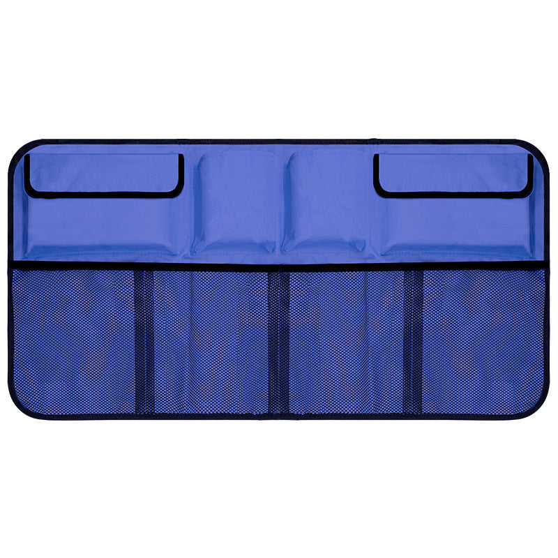 Large-capacity SUV Rear Seat Back Bag Sundries Storage Bag With Net Pocket