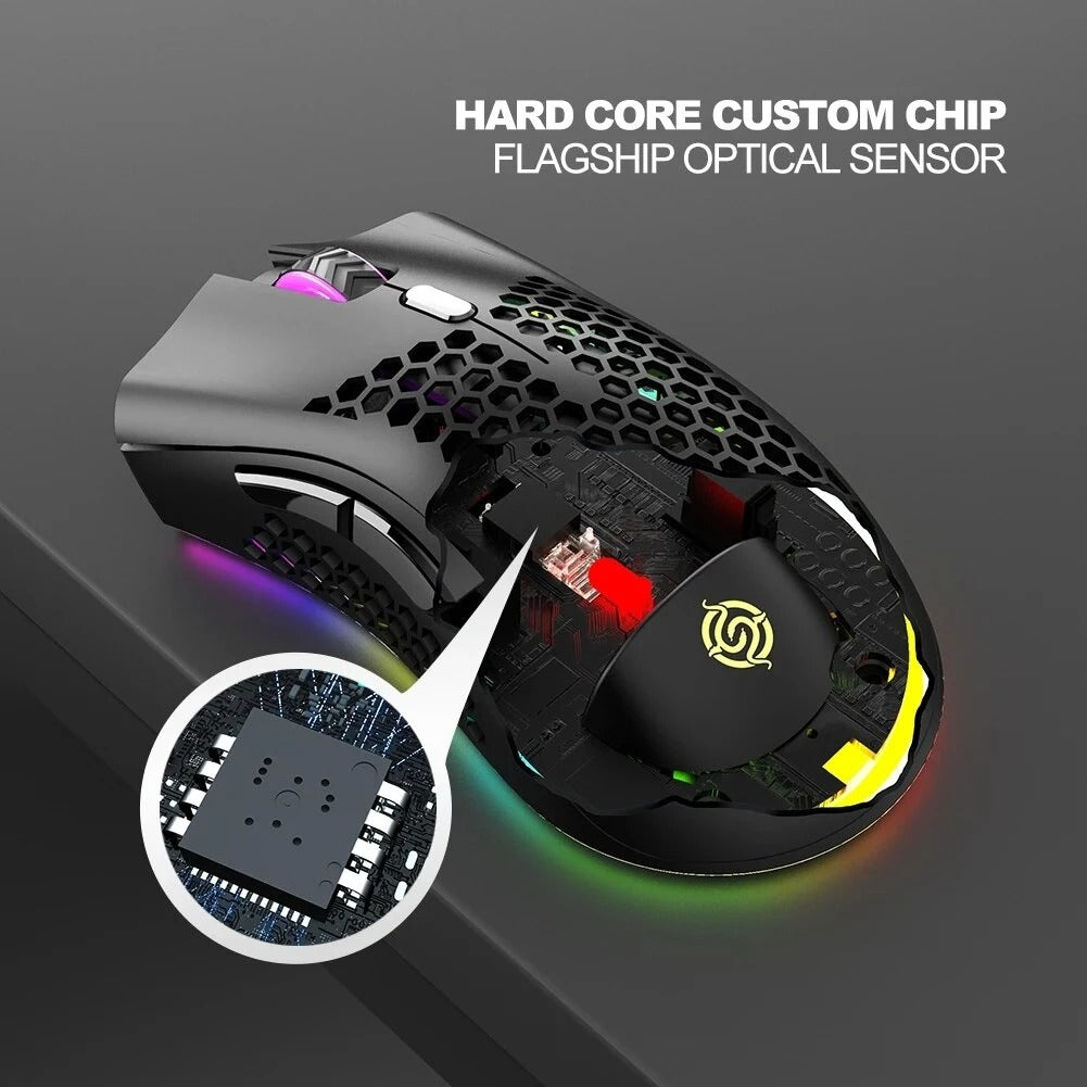 BM600 Hybrid Wireless RGB Gamer Mouse