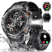 HIRREO Military Grade Smartwatch – Extreme Fitness & Outdoor Tracking