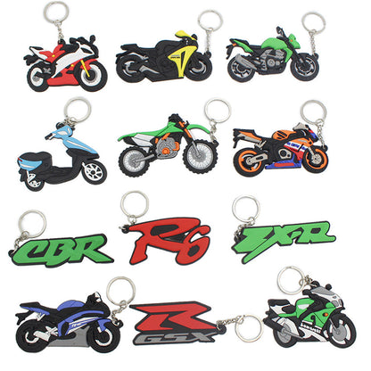 Off-road Motorcycle Backpack Chain Knight Decorative Pendant