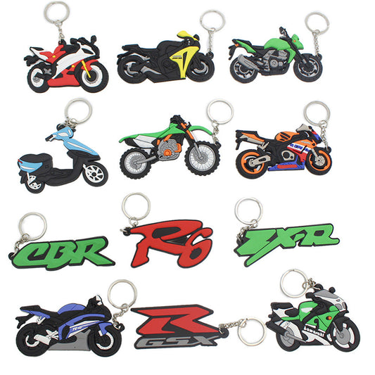 Off-road Motorcycle Backpack Chain Knight Decorative Pendant
