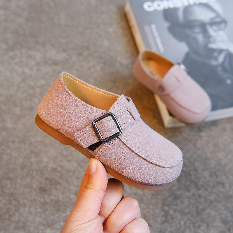 Zapatos de velcro para niños estilo gorro poco profundo, zapatos de princesa estilo occidental diario para niñas