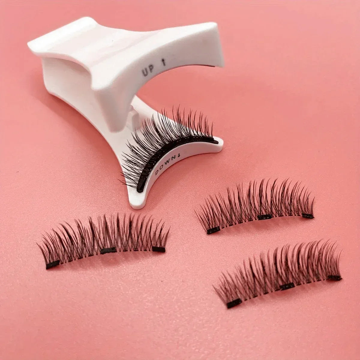 Cils magnétiques 3D réutilisables