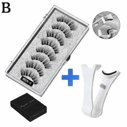 Cils magnétiques 3D réutilisables