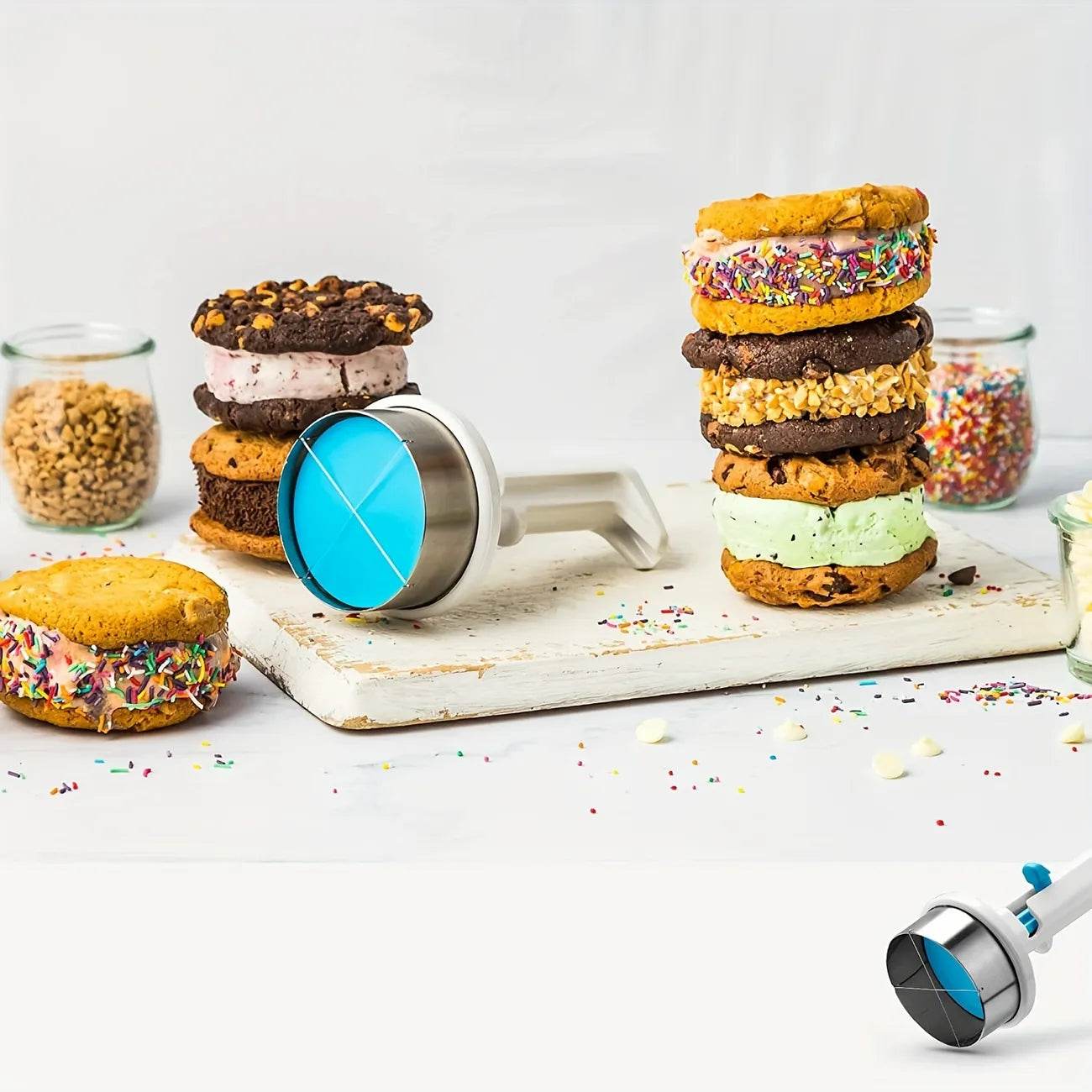 Scoop & Serve: Easy Release Sandwich Cookie Scoop