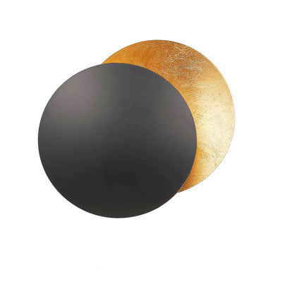 Lampe de chevet de salon ronde Éclipse solaire