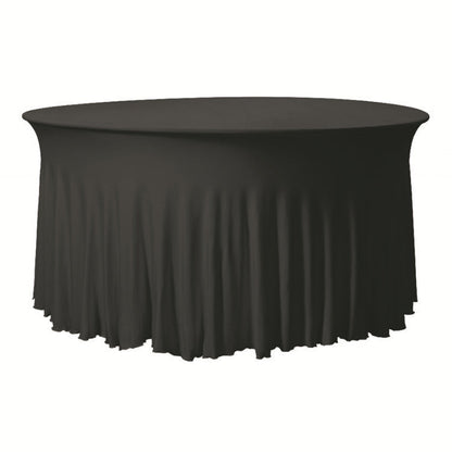 Stretch Table Cover Round Skirt Tablecloth