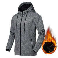 Veste décontractée en velours pour homme Grande taille Course Fitness